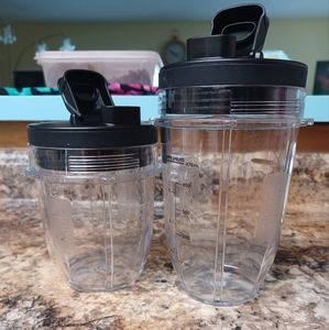 Ninja Nutri Tritan Cups with lids